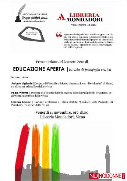 Foto: Per una “Educazione Aperta”