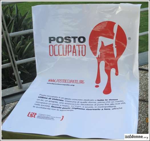 Foto: Posto occupato...contro la violenza sulle donne