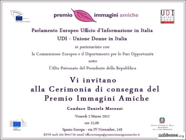 Foto: Premio Immagini Amiche