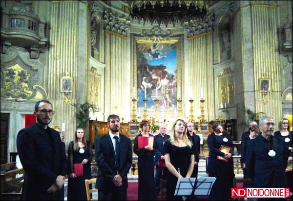 Foto: Prima notte sacra romana con “Musica in cammino” nella chiesa di S. Eustachio