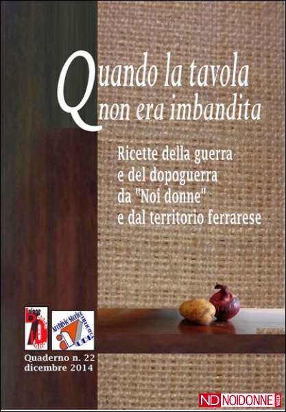 Foto: Ricette da Noi Donne e dal ferrarese