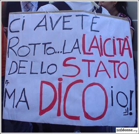 Foto: Roma / LA VIOLENZA PRO-LIFE