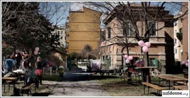 Foto: Roma / Lucha y Siesta bene pubblico contro la speculazione privata