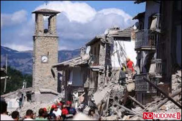 Foto: Terremoto/ AVIS: informazioni per donatori sangue