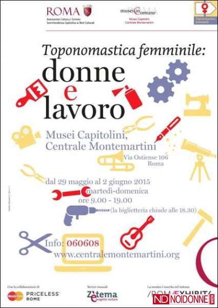 Foto: Toponomastica Femminile, la mostra 'Donne e lavoro'