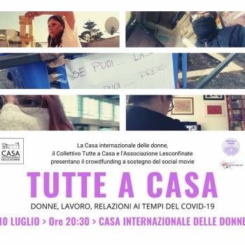 Foto: Tutte a casa - Donne, Lavoro, Relazioni ai tempi del Covid-19