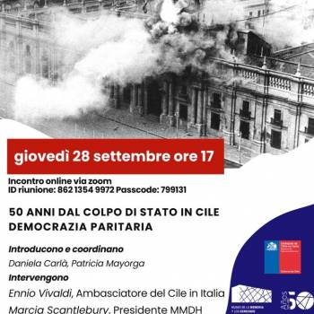 Foto: A 50 anni dal colpo di Stato in Cile, democrazia paritaria