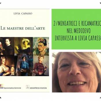 Foto: Due minuti con… LE MINIATRICI E RICAMATRICI NEL MEDIOEVO, la pillola nr 2 con Livia Capasso